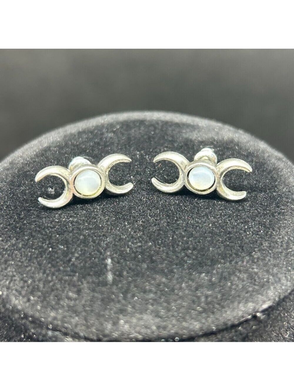 New! Alchemy of England (Alchemy Gothic) Triple Goddess Ear Studs